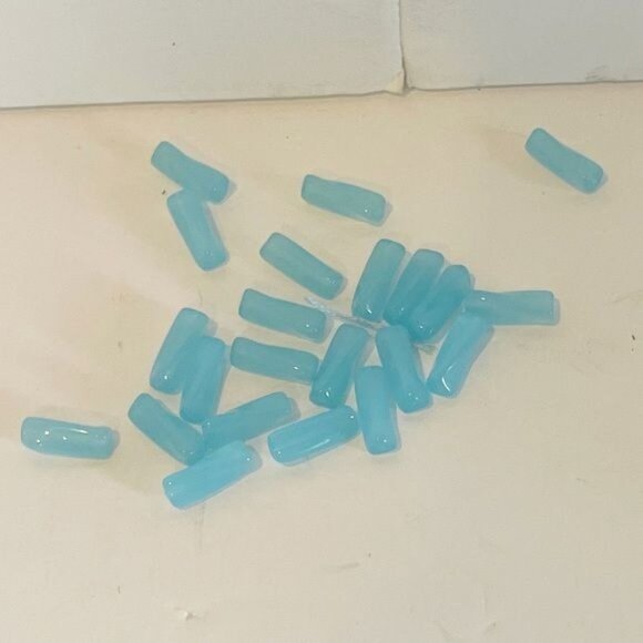 Lot Of 9 Assorted Blue Themed Beads 228 Pcs For Jewelry Making Crafting Projects - Picture 7 of 16